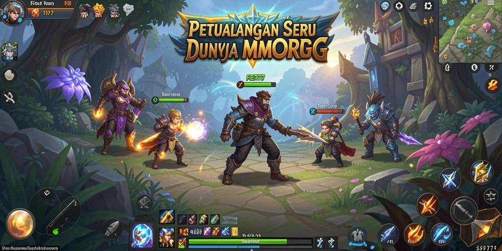 Tampilan gameplay <strong>FE777</strong> yang seru dan imersif di dunia MMORPG.